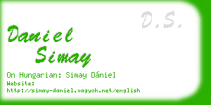 daniel simay business card